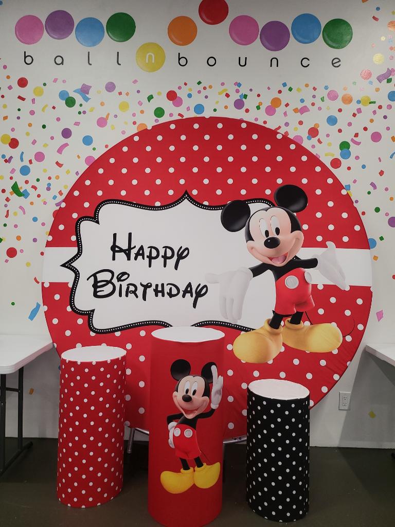 Mickey mouse theme for birthday parties